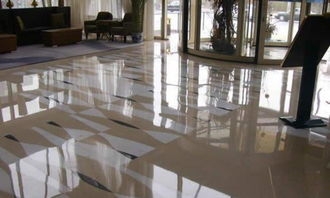 新國展別墅大理石泛堿污漬處理 天竺大理石結晶拋光